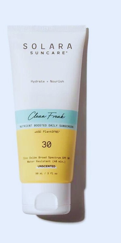 Solara Suncare Clean Freak Nutrient Boosted Daily Sunscreen SPF 30